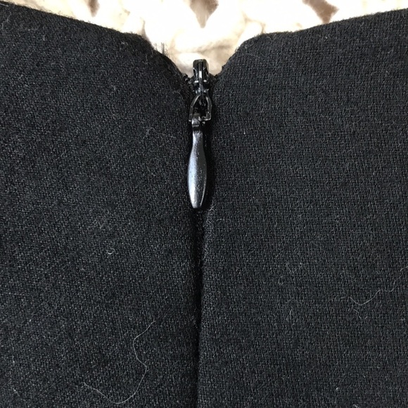 I-AM-ZOE by Otilia Mendez long sleeve wool mini lace up shift dress sz m… - Picture 10 of 11